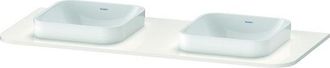 Duravit Duravit - Consola Happy D.2 Plus Hp032k, 1300x550 Mm, 2 Huecos
