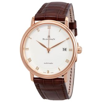 Blancpain Pre-owned Blancpain Villeret Ultraplate Opaline Dial Mens Watch 6223-3642-55A