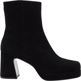 Bruno Premi Enkellaars met 70 mm hak en plateauzool - Dames - Schoenen - Zwart - Maat: 39 EU Su&egrave;de