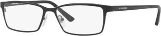 Burberry Mat Zwart Montuur - unisex - Brillen - Zwart - 56 MM - Accessoires