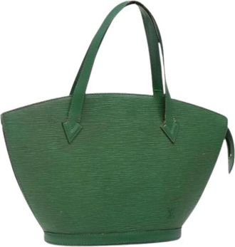 Louis Vuitton Pre-owned Handbags, female, Green, Size: ONE SIZE Pre-owned Leather handbags