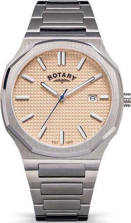 Rotary RGB10019-31 Mens Heritage Watch - Silver - One Size