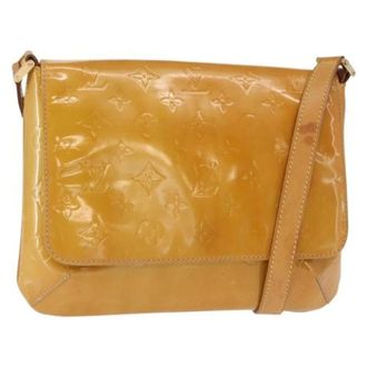 Louis Vuitton Pre-owned Vintage Cross Body Bag - Dames - Pre-owned - Beige - Maat: ONE Size Leer