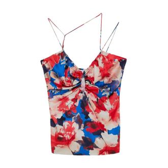 Patrizia Pepe Patrizia Pepe, Sleeveless Tops, female, Multicolor, Size: M Top