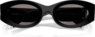 Miu Miu MU 11Ws Zonnebrillen - unisex - Zonnebrillen - Zwart - 54 MM - Accessoires