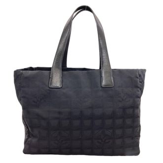 Chanel Black Nylon Tote Bag (Pre-Owned)