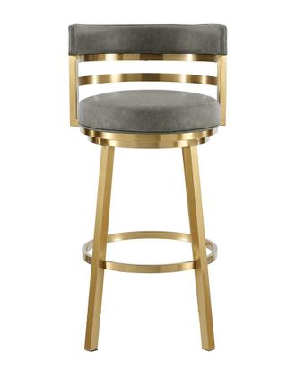 Armen Living Madrid 26In Swivel Counter Stool