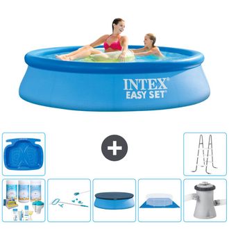 Intex Piscina Easy Set Redonda - 244x61 Cm - 7-piezas S20116