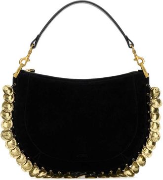 Isabel Marant Black Oskan Medium Shoulder Bag