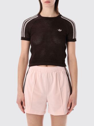 adidas Maglia crop in poliestere con logo Adidas Originals