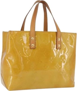 Louis Vuitton Pre-owned Tote Bags, female, Yellow, Size: ONE SIZE Pre-owned Vintage Hand Bag