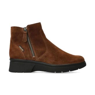 Mephisto Bruine enkellaars voor dames - Dames - Enkellaarsjes - Bruin - 40 EU - Schoenen