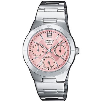 Casio Collection WoMens Silver Watch LTP-2069D-4AVEG Stainless Steel (archived) - One Size