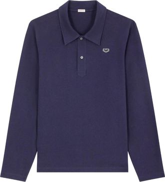 Fursac Polo a maniche lunghe - Blu