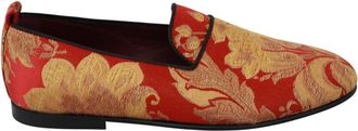 Dolce & Gabbana Brocade Loafers - Dames - Loafers - Veelkleurig - 39 EU - Leer - Schoenen