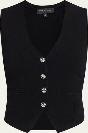 Rag & Bone Ella Wool-Blend Vest