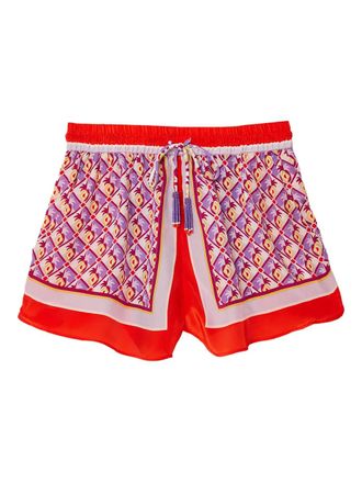 Farm Rio Shorts con stampa - Viola