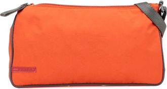 Prada Pre-owned Textile Shoulder Bag - Dames - Vintage Schoudertas - Oranje - ONE Size - Vintage