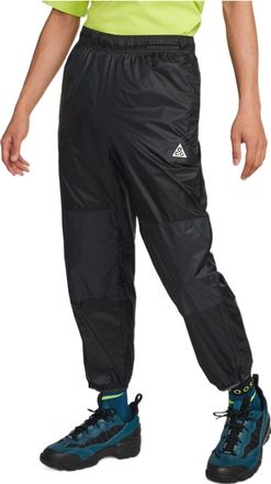 Nike Mens Nike Solid Color Small Logo Label Waterproof Bundle Feet Sports Pants/Trousers/Joggers Black DB1135-045