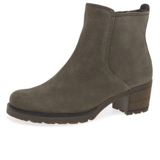 Gabor Delight Womens Ankle Boots 7 UK Marrone