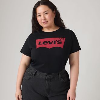 Levi's The Perfect Tee (Plus Size) - Womens - 1X - Black