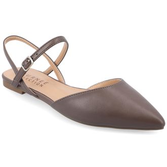 Journee Collection Women & apos;s SuperNatural Shades Narrow Width Martine Flats