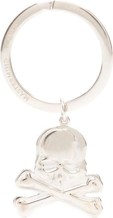 MASTERMIND WORLD Portachiavi con logo - Argento