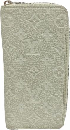 Louis Vuitton Gray Long Wallet (Bi-Fold) (Pre-Owned)
