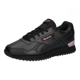 Reebok Women Glide Ripple Clip Sneaker, Core Black/Core Black/Rose Gold, 8