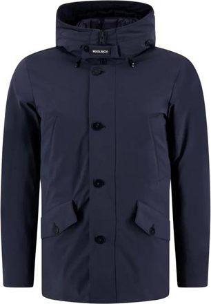Woolrich Arctic Parka Melton Blauw - Heren - Winterjassen - Blauw - XL - Jassen