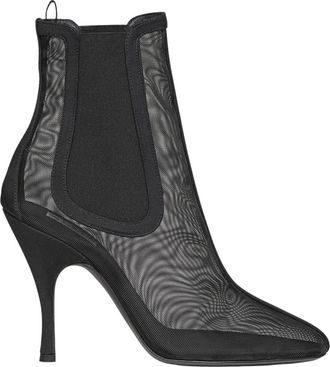 Alaia Stivali Alti in Rete - - Shoes - Donna - Nero - 36 EU