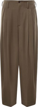 Hed Mayner Pantalones anchos - Trousers - Hombre - Beige - S