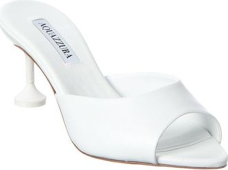 Aquazzura Bisous 65 Leather Sandal