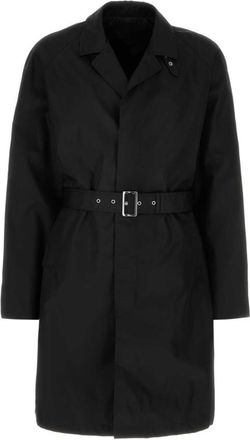 Prada Black Re-nylon Trench Coat