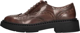 Ash Leren Veterschoenen - Dames - Veterschoenen - Bruin - 38 EU - Leer - Schoenen