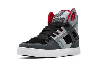 Osiris Clone Mens Skate Shoes Black/Grey/Red : 10.5 D - Medium, Synthetic/Textile