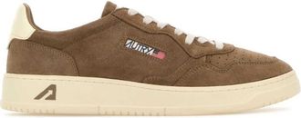 Autry Brown Suede Medalist Sneakers