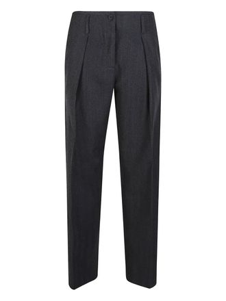 Iro Pantaloni Barissa con pieghe - Blu