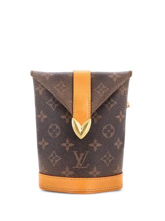 Louis Vuitton Envelope Pouch Monogram Dust Leather shoulder bag - Brown