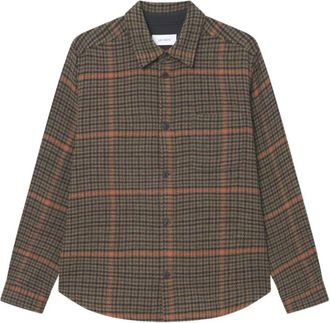 Les Deux Houndstooth Overshirt - Heren - Casual Overhemden - Veelkleurig - M - Overhemden