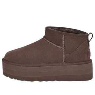 UGG (WMNS) UGG Classic Ultra Mini Platform Chocolate 1135092-BCDR