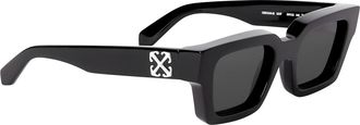 Off-white Virgil Grey Square Unisex Sunglasses OERI126 1007 50