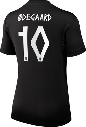 Nike Martin &yuml;degaard Norway National Team 2026 Stadium Away Nike Womens Dri-FIT Soccer Jersey in Grey | NN203949405-NOR