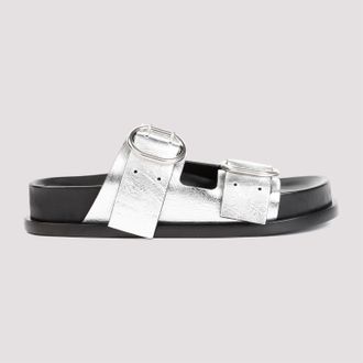 Jil Sander Leren Sandalen
