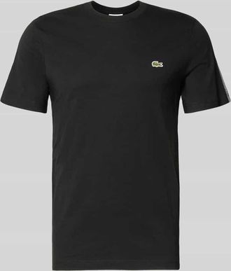 Lacoste Regular Fit T-Shirt aus reiner Baumwolle in Black, Gr&ouml;&szlig;e XXXL