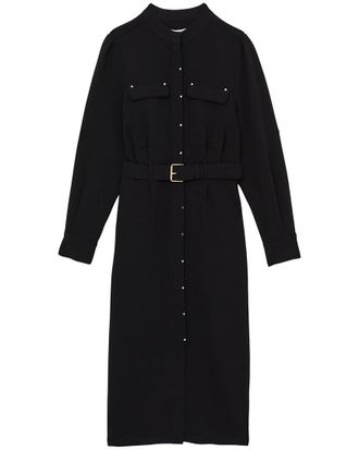 Reiss Isla Belted Shirtdress