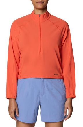 Mountain Hardwear Sunshield Half-Zip UPF 50+ Jacket in Aspect at Nordstrom, Size X-Large