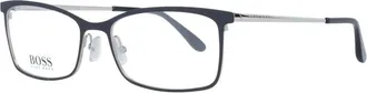 HUGO BOSS Accessoires, Dames, Zwart, ONE Size, 0973F Rechthoekige Bril