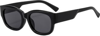 Generic Mens Outdoor Sports Sunglasses Vacation Womens Driving Sun Glasses(Black)