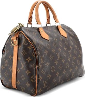 Louis Vuitton Speedy Bandouliere Bag Monogram Canvas 30 shoulder bag - Bruin